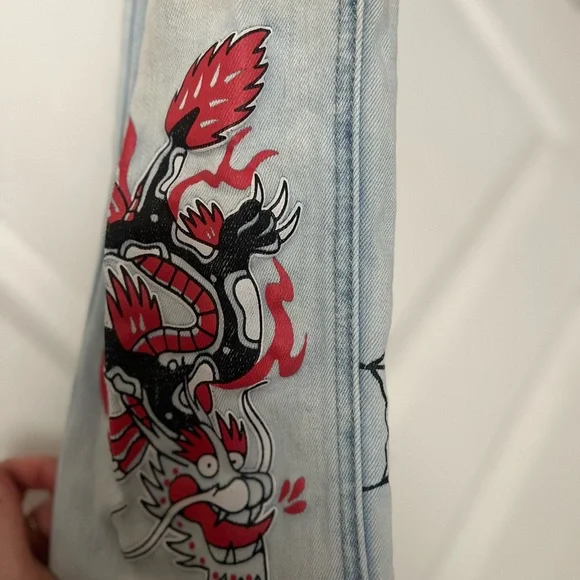 Ninth Hall Rogue Skinny Light Wash Jeans - Picture 7 of 11